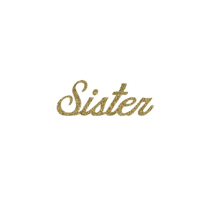 WORDFORM SISTER (16162) - Sticker Script "Sister" 21/Page