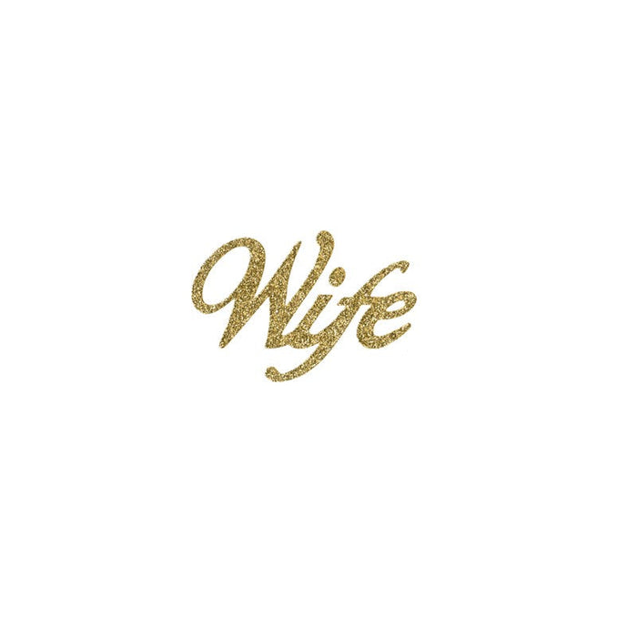 WORDFORM WIFE (16165) - Sticker Script "Wife" 20/Page