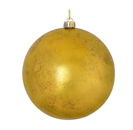 N186308 (30486) - Gold Foil Ball 6" 4/Bg