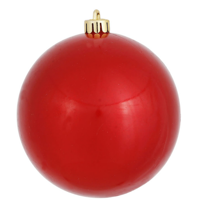 N590803DCV (28865) - UV Drill Ball 3" Candy Red 12/Bg