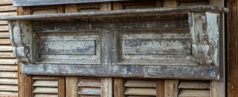 PHDEWD200019 (29646) - Wooden Wall Shelf\Aged Paint