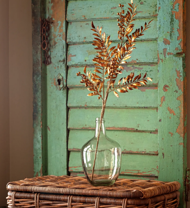 PHDXMA240086 (11440) - Pepper Berry Stem 30" Antique Gold