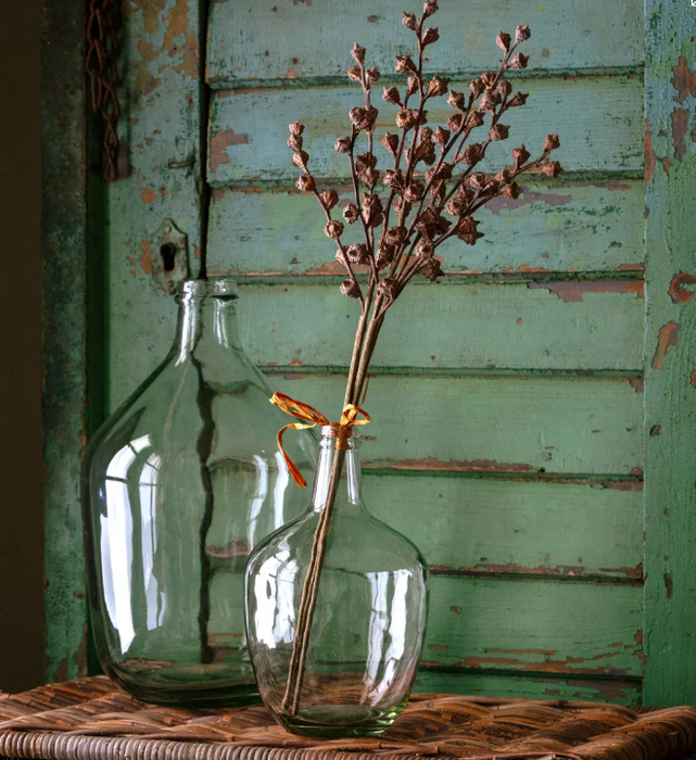 PHDXMA240273 (11438) - Metallic Eucalyptus Pod Stem 24" Gold