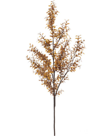 PST147-BR/TN (11302) - Tea Leaf Hanging Spray 48" Brown Tan
