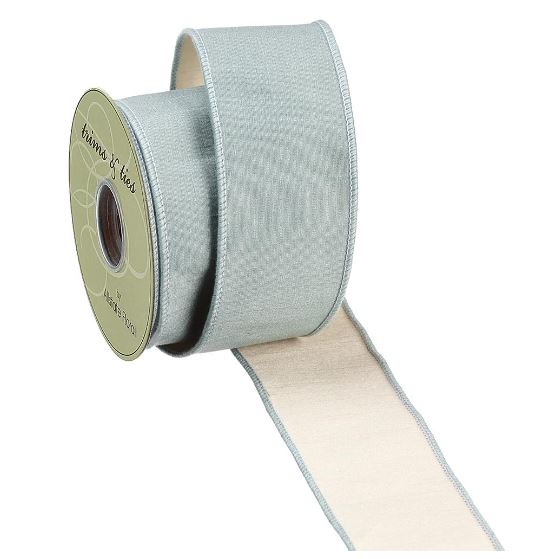 RW2278-TL (32161) - Dupion Ribbon 2.5"X10Yd