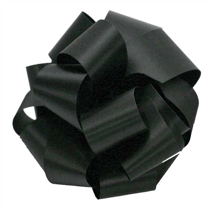 #5 BLACK (9783) - Satin #5 Black, 7/8" X 100Yd