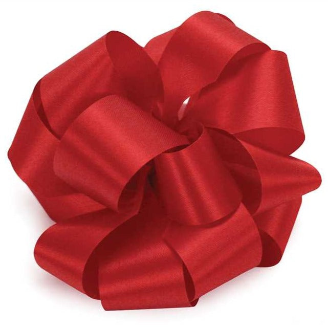 #9 HOLIDAY RED (9847) - Satin #9 Holiday Red, 1.5" X 100Yd