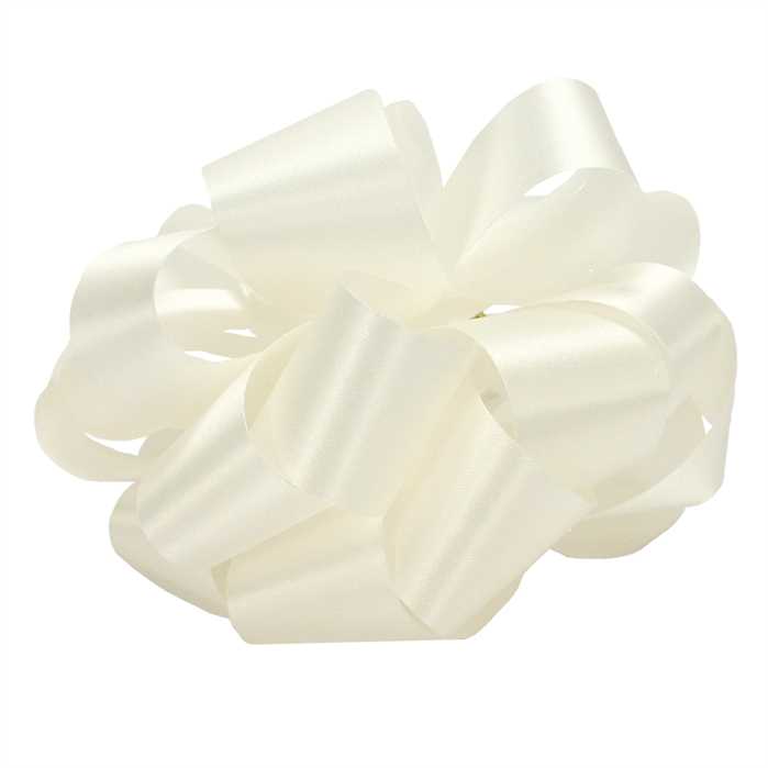 SOPOL9-810 (40005) - Polished Satin Acetate #9 - 1.5" x 100yd - Ivory