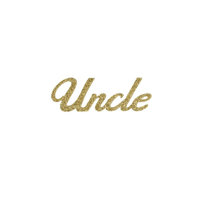 WORDFORM UNCLE (16164) - Sticker Script "Uncle" 22/Page