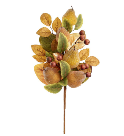 VKP290-BR/YE (11303) - Beaded Pear/Berry Pick 24"
