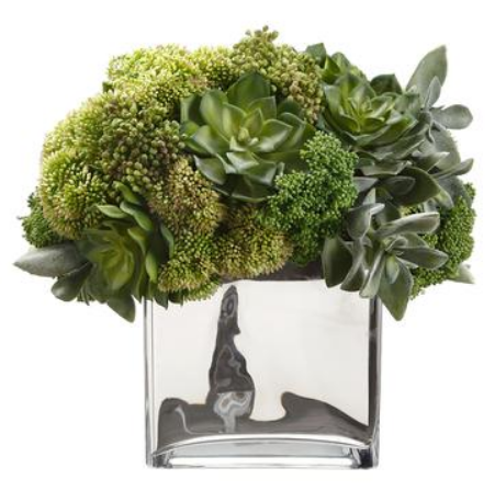 WF9400-GR (27828) - Succulent/Sedum Vase 13"X13.5"X14"