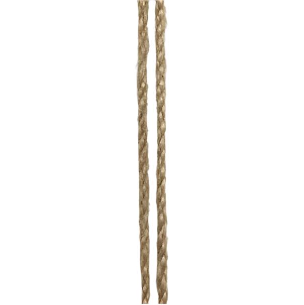 X4190-15 (28335) - Jute Cording - 2mm x 25yd - Natural