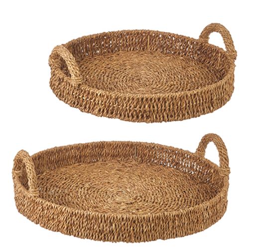 X4221017+ (30252) - Seagrass Handled Trays Sm
