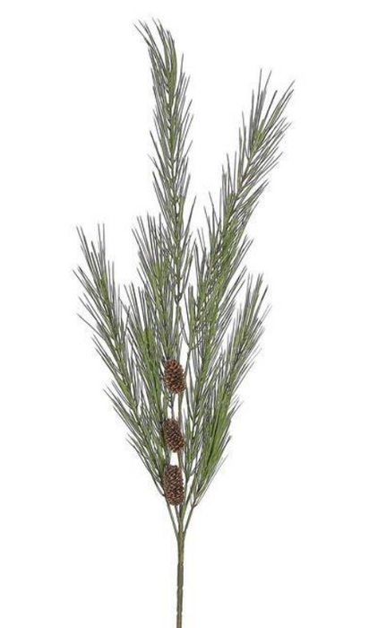 X907/7 (11346) - Needle Pine Spray X7 33" Green