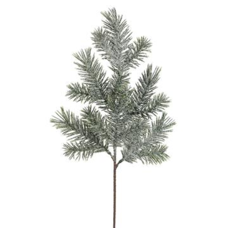 XAI110-GR/IC (27496) - Iced Pine Spray Green 16"