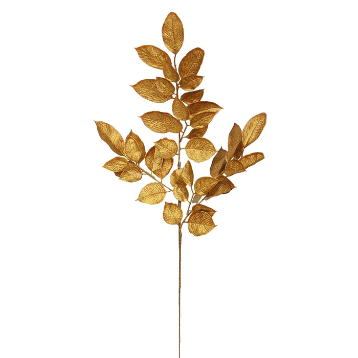 XF050006.ANGO (24756) - Lemon Foliage Spray 25" Antique Gold