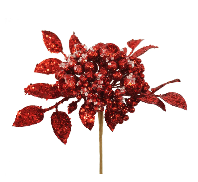 XF080009.BU (4001) - Berry Cluster 13" Burgundy