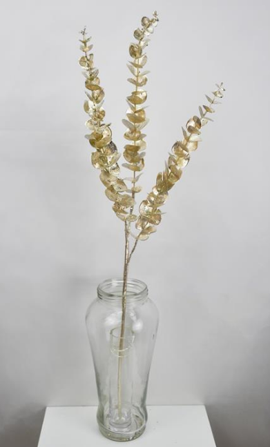 XG1072-CH (00316) - Metallic Eucalyptus Spray 36" Champagne