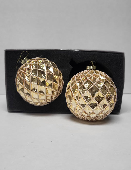 XKQ0179N.LY (26953) - Ball Ornament Set/2 REG $14.90
