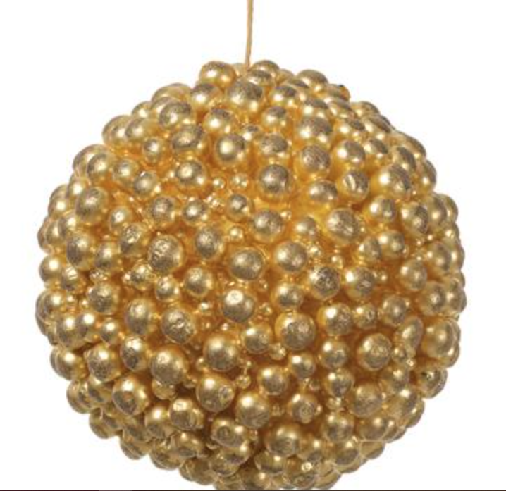 XN0006-GO (29259) - Plastic Ball Gold 4.5"