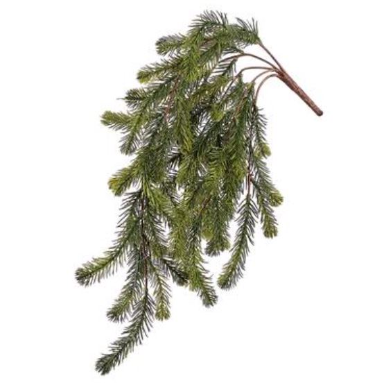 YBN002-GR (31007) - Fir Hanging Bush Green 25.5"