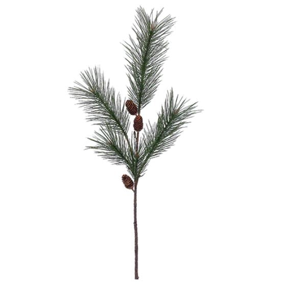 YSE382-GR (30039) - Long Needle Pine Spray 47"