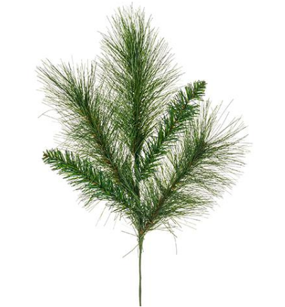 YSN015-GR (00301) - Long Needle Pine Spray X5 20"