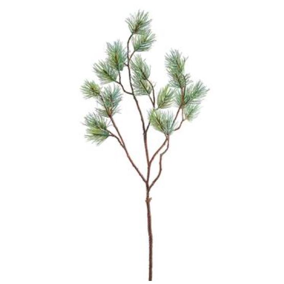 YSP466-GR/GY (28474) - Pine Spray 88Cm 34.5" Green/Grey