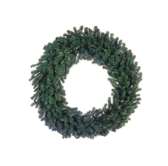 YWW748-GR (26761) - Deluxe Windsor Pine Wreath 48"