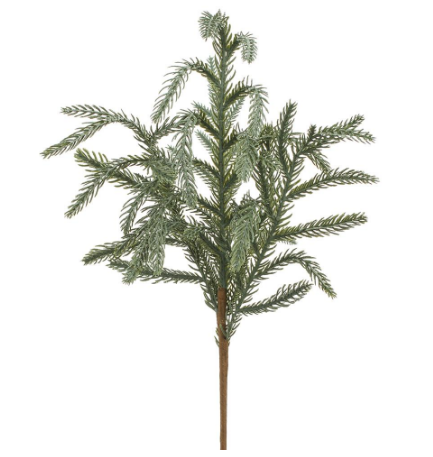 YZWFBS-20 (11270) - Frosted Willow Pine Spray 20"