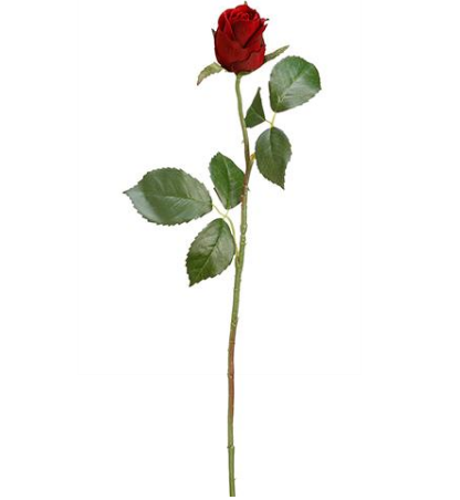 ZGS085-BU (11293) - Rose Bud Spray 21.5" Burgundy