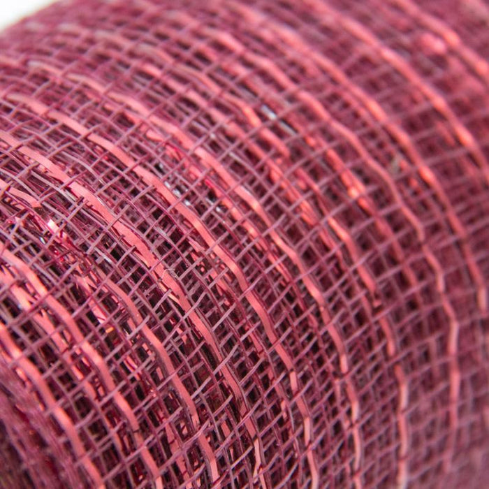 XB90510-10 (20005) - Decor Mesh - 10" x 10yd - Burgundy