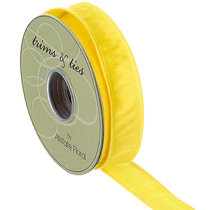 RW8310-YE (11165) - Dupion, Yellow 1"X10Yd