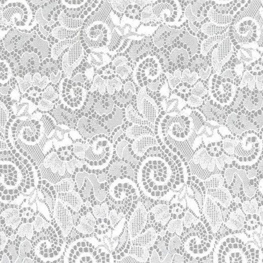 CP20100VLW (20151) - Victorian Lace White 20"X 100'