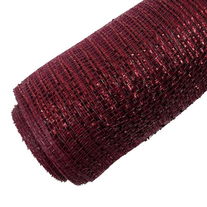 XB90510-10 (20005) - Decor Mesh - 10" x 10yd - Burgundy
