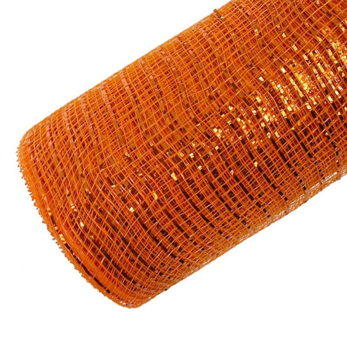 XB90510-19 (20708) - Decor Mesh - 10" x 10yd - Orange