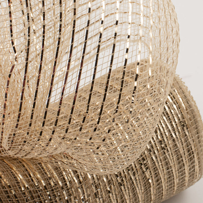 XB90510-14 (20256) - Decor Mesh - 10" x 10yd - Champagne