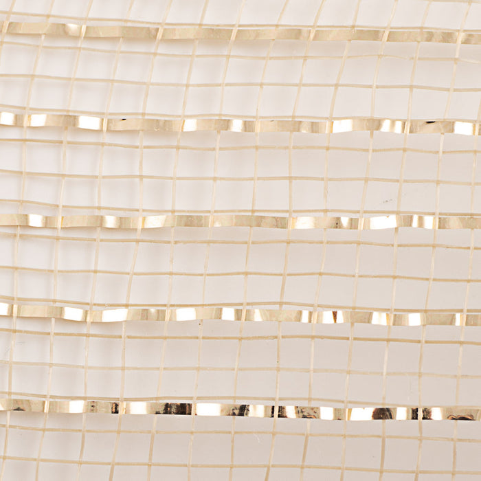XB90510-14 (20256) - Decor Mesh - 10" x 10yd - Champagne