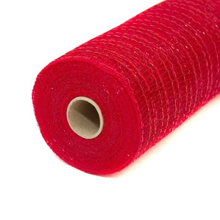 XB905-12 (17504) - Decor Mesh - 21" x 10yd - Red/Red